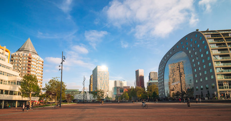 Panorama of Rotterdam, Netherlands