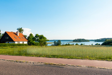 bachorze charzykowy bory tucholskie park narodowy bory tucholskie charzykowskie - obrazy, fototapety, plakaty