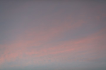 beautiful pink and blue colous sky clouds at sunset