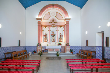 interior of Christian church