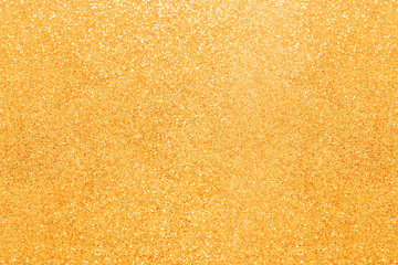 Golden glittering background texture