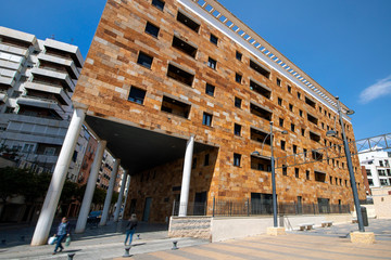 Weird abstract building