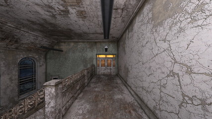 Obraz premium 廃墟