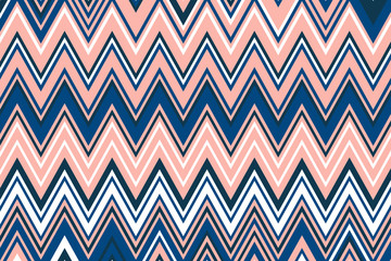 Vector zigzag pattern. Chevron background. 