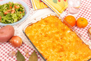 Cod fish with cream