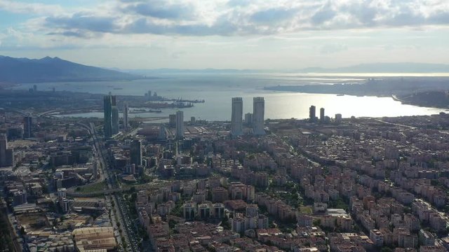 Stock video  Izmir skyline. Izmir is the 3rd largest city in Turkey.