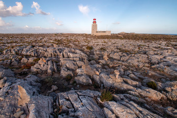 lighthouse on the fortress of Sagres