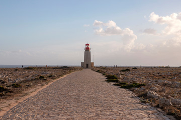 lighthouse on the fortress of Sagres