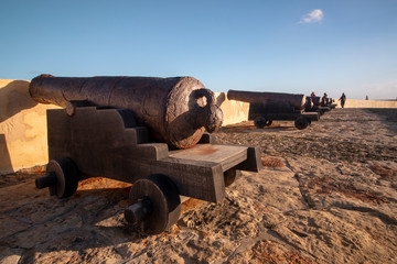 old rusty cannon