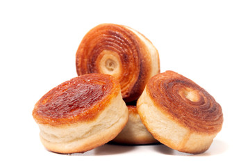 Rolled honey pastries