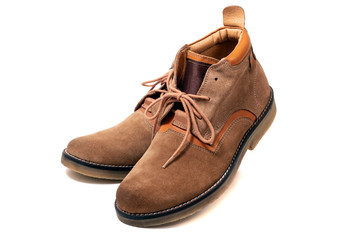 Pair of brown boots