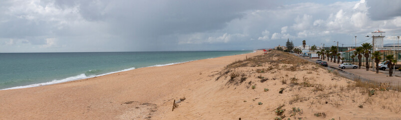 sand dunes shoreline