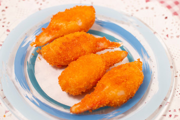 fried shrimp leg