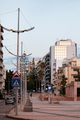 Downtown area of Faro city