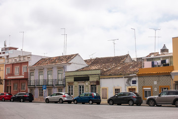 typical buildings of the portuguese cities