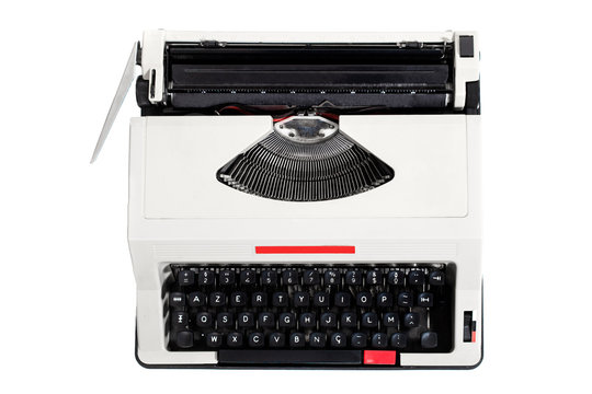 Vintage portable typewriter