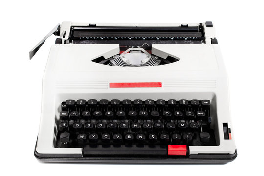 Vintage portable typewriter