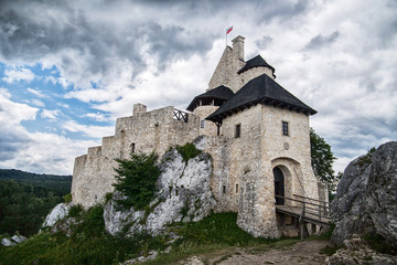 Fototapeta premium Bobolice Castle in Silesia, Poland