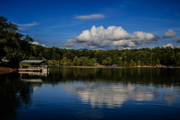 Fototapeta premium Morning on the Lake