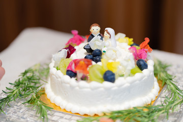 ウェディングケーキ