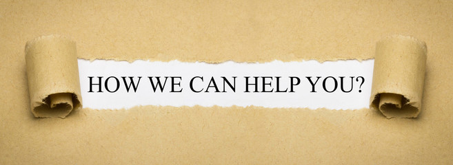 How we can help you?
