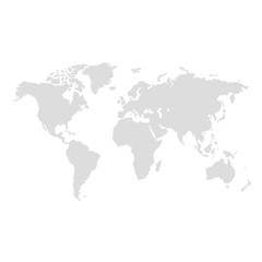 Obraz na płótnie Canvas world map illustration vector