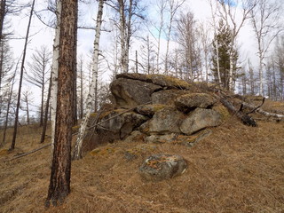 Jus Stone Park.Khakassia.Russia.