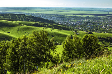 landscape in the mountains