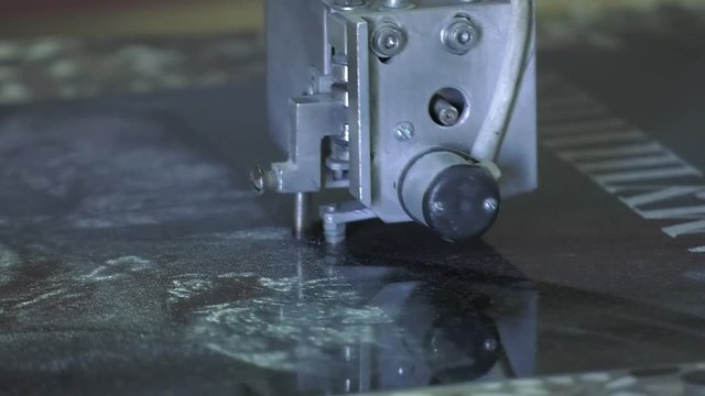 Laser engraving of granite. Drawing images on a stone. Laser in the service of engraving masters