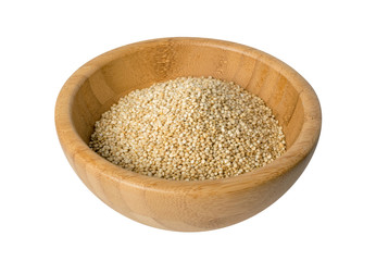 Quinoa Seeds Background or Chenopodium Quinoa Isolated