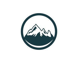 Mountain Logo icon Business Template Vector