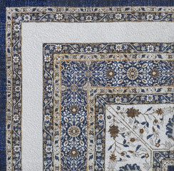 marble tile with floral pattern for the kitchen