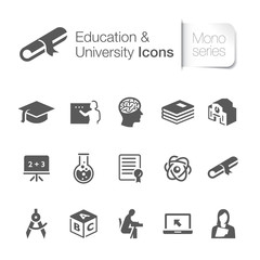 Education & university related icons