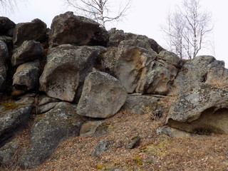 Jus Stone Park.Khakassia.Russia.