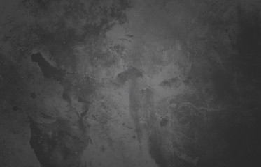 Dark Gray Grunge Background. Imitation of the texture of the concrete. Space for text