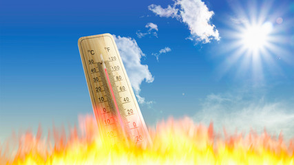 hitzewelle temperaturen über 40 grad