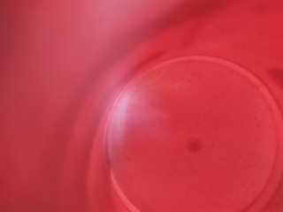 light white on semicircle red background