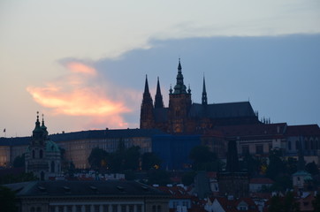 Obraz premium Fotos urbanas en Praga