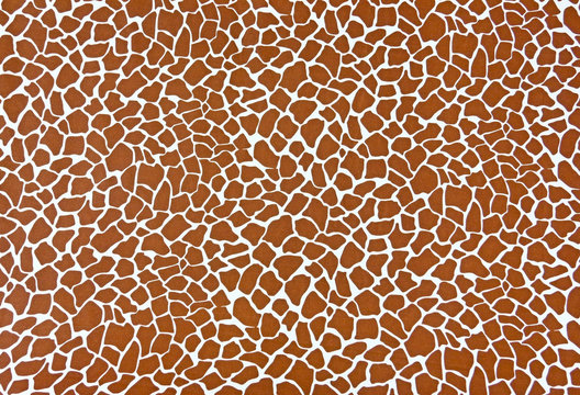 Brown giraffe pattern and texture background