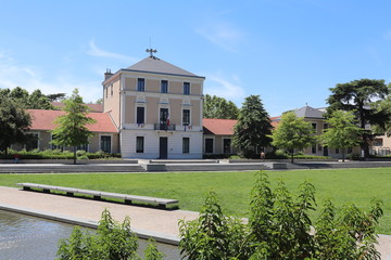 Hôtel de Ville de la ville de Tassin La Demi Lune -  Département du Rhône - France