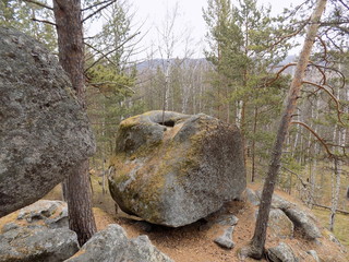 Jus Stone Park.Khakassia.Russia.
