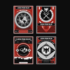 PROPAGANDA POSTER BACKGROUND COLLECTIONS