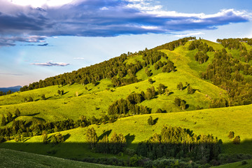 landscape in the mountains