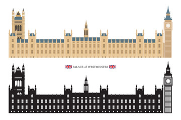 Palace of Westminster and Big Ben London, England