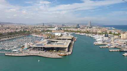 Sea view Barcelona Funicular