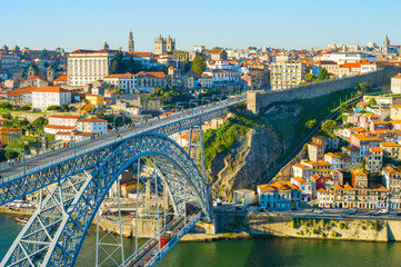 Old Town Porto bridge Portugal