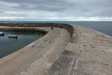 Fototapeta premium The Cobb at Lyme Regis