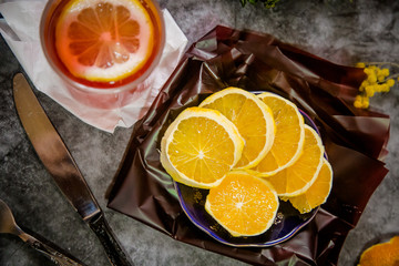 oranges, healthy food, breakfast