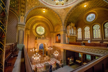Die Spanische Synagoge in Prag, Tschechische Republik