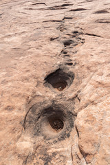 Rock holes